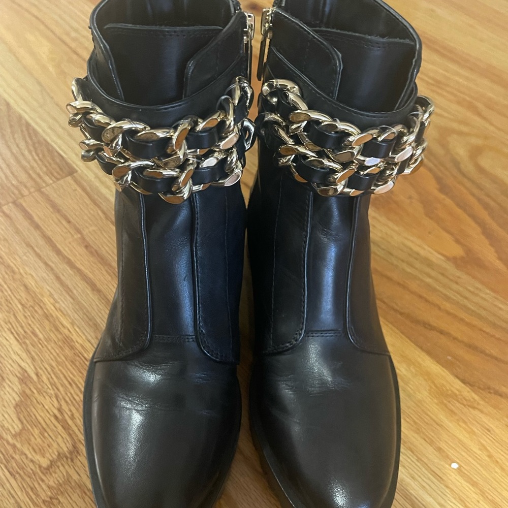 KARL LAGERFELD PARIS Palmer Combat Boot Size 6 - Picture 7 of 13